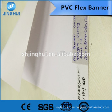 Banner flexible de PVC con estructura de hilo alto para impresión solvente